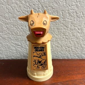 Vintage 70’s Moo-Cow Cream Dispenser By Whirly Industries Made USA